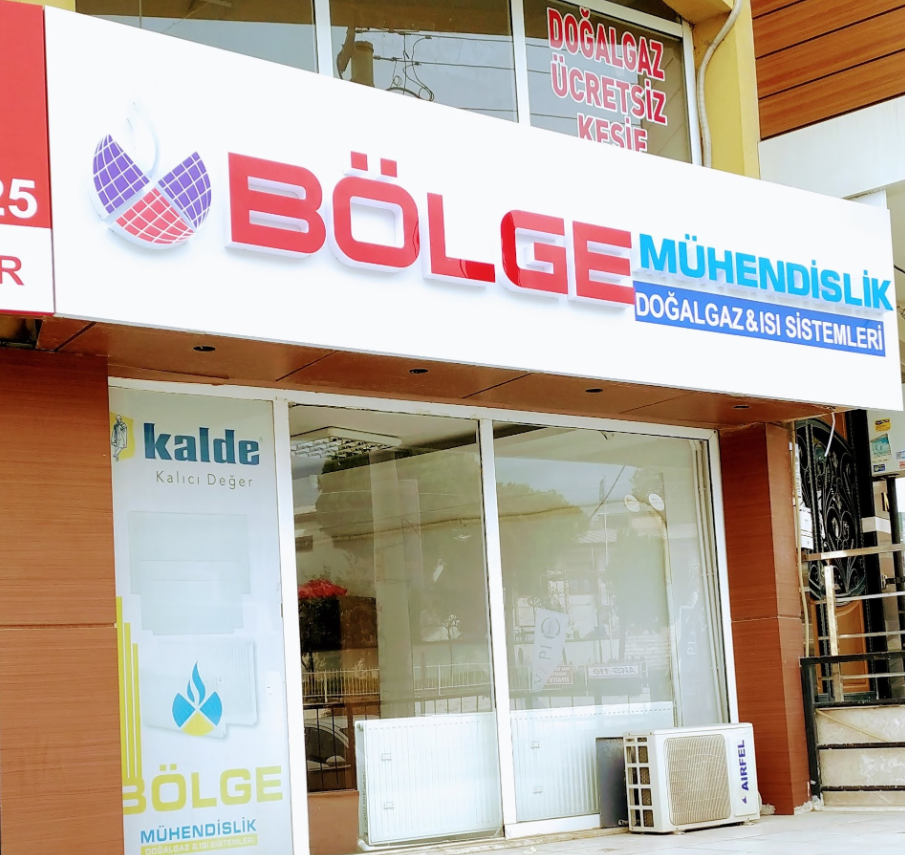 Gaziemir mühendislik doğalgaz tabelası kutu harf fiyatları