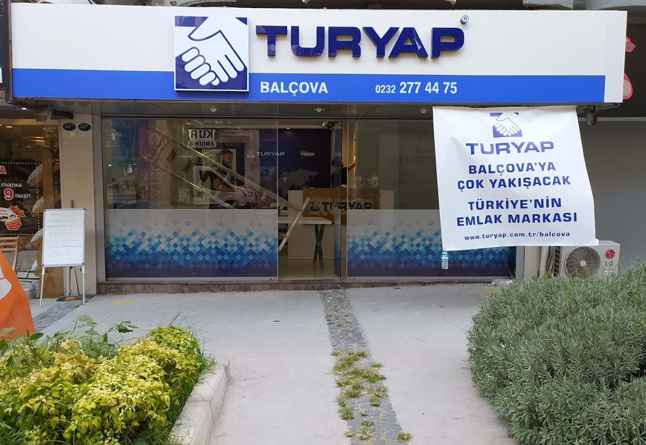 İZMİR EMLAKÇI BRANDASI SATILIK KİRALIK AFİŞİ
