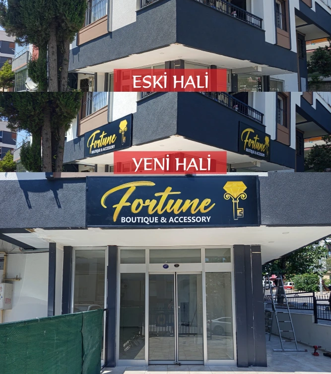 Buca'da Butik ve Mağaza Tabelası