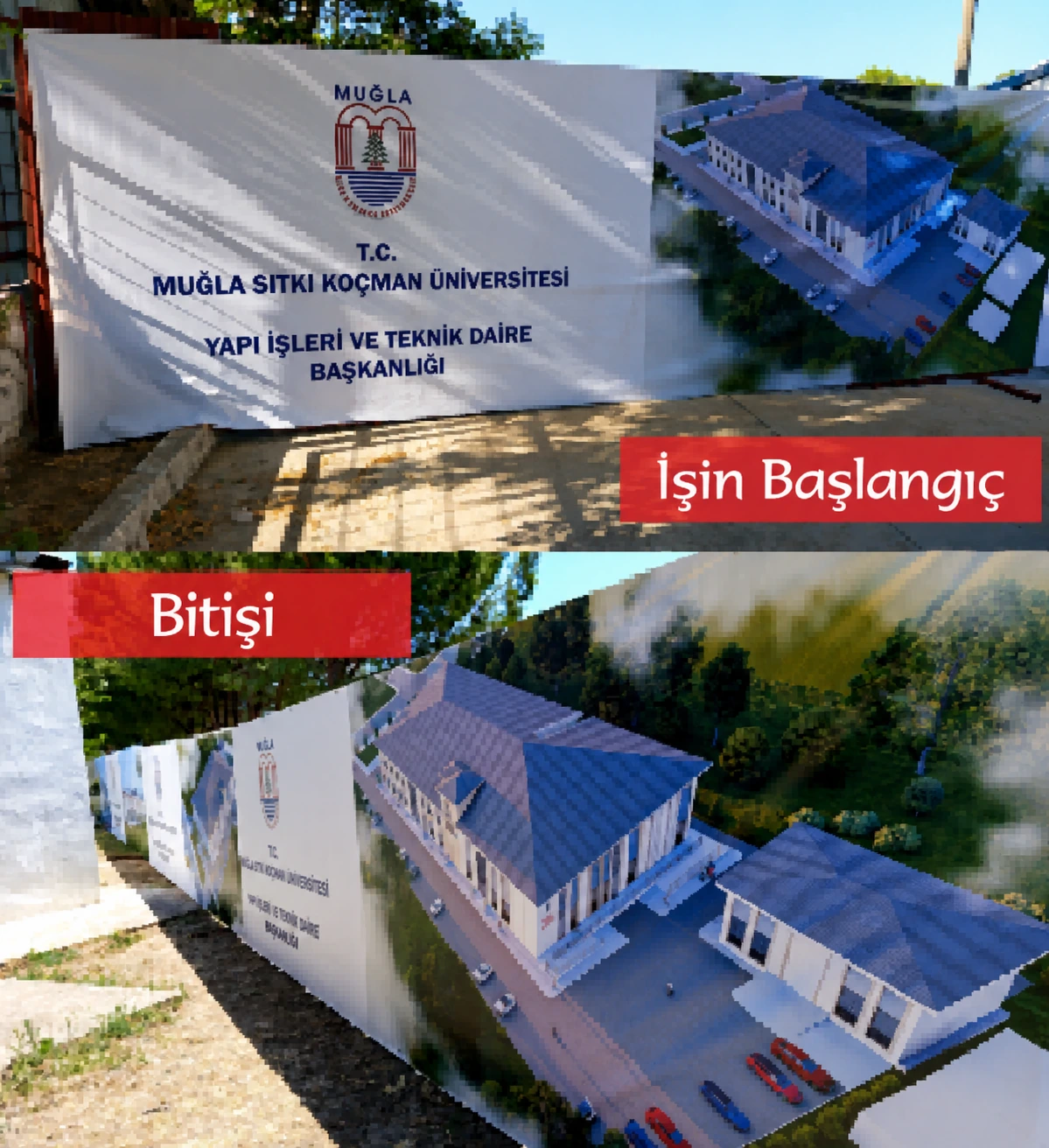 Muğla Milas’ta İnşaat Çevre Giydirme
